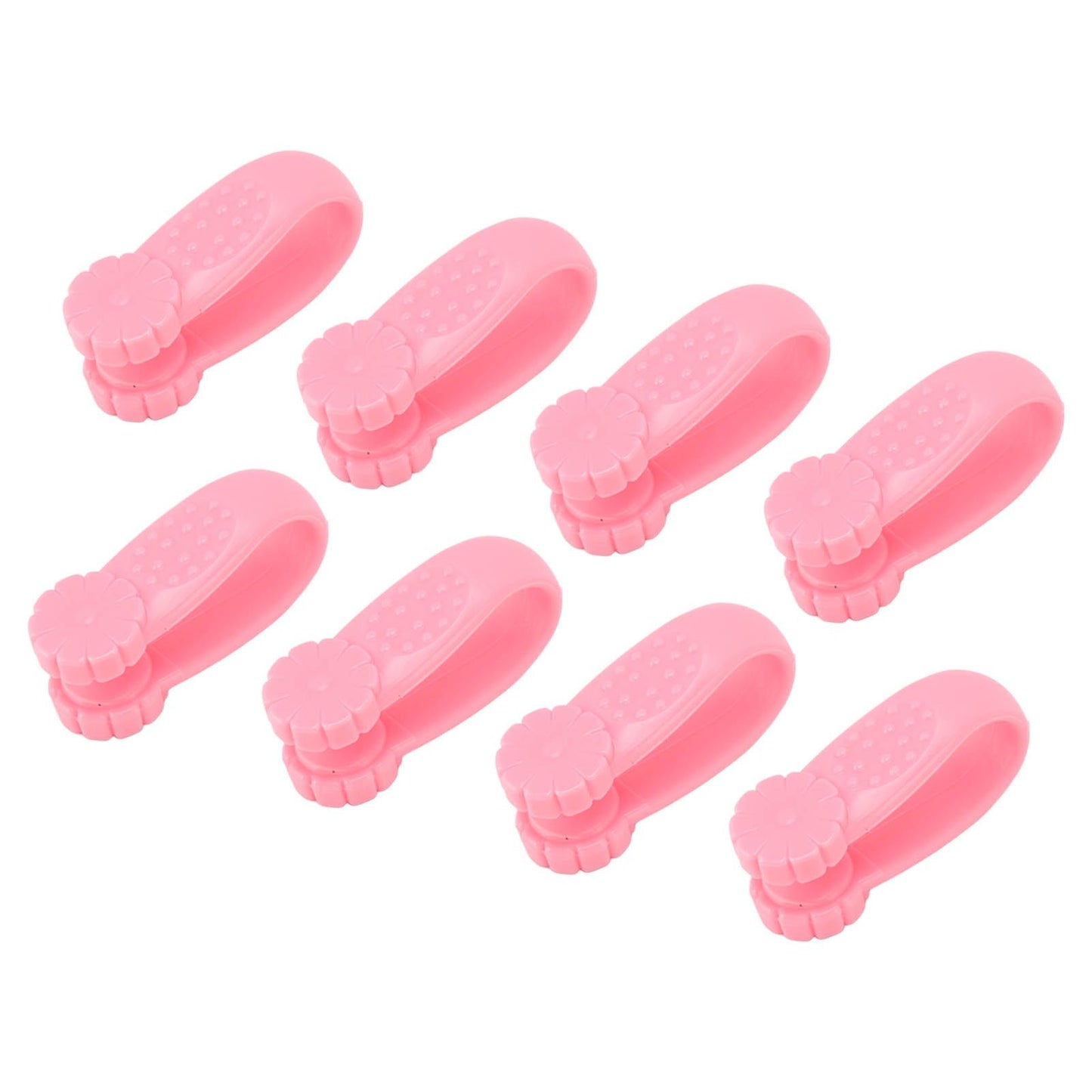 8PCS Hand Pressure Point Tool Plastic Hand Acupressure Clip for Between Thumb and Index Migraine Headache V1294-YM3117220224314-0421