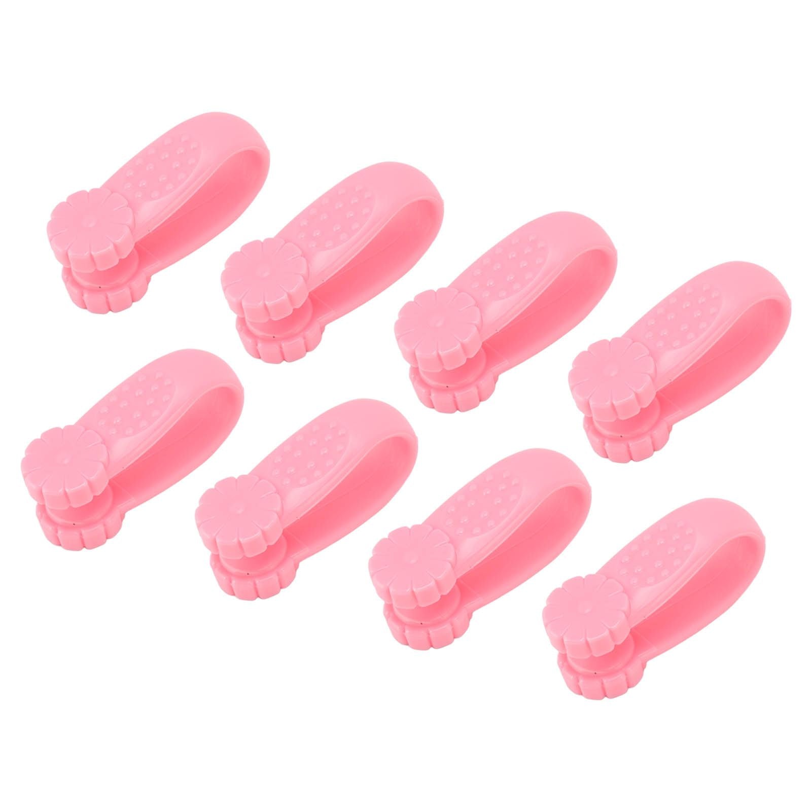 8PCS Hand Pressure Point Tool Plastic Hand Acupressure Clip for Between Thumb and Index Migraine Headache V1294-YM3117220224314-0421
