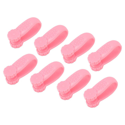 8PCS Hand Pressure Point Tool Plastic Hand Acupressure Clip for Between Thumb and Index Migraine Headache V1294-YM3117220224314-0421