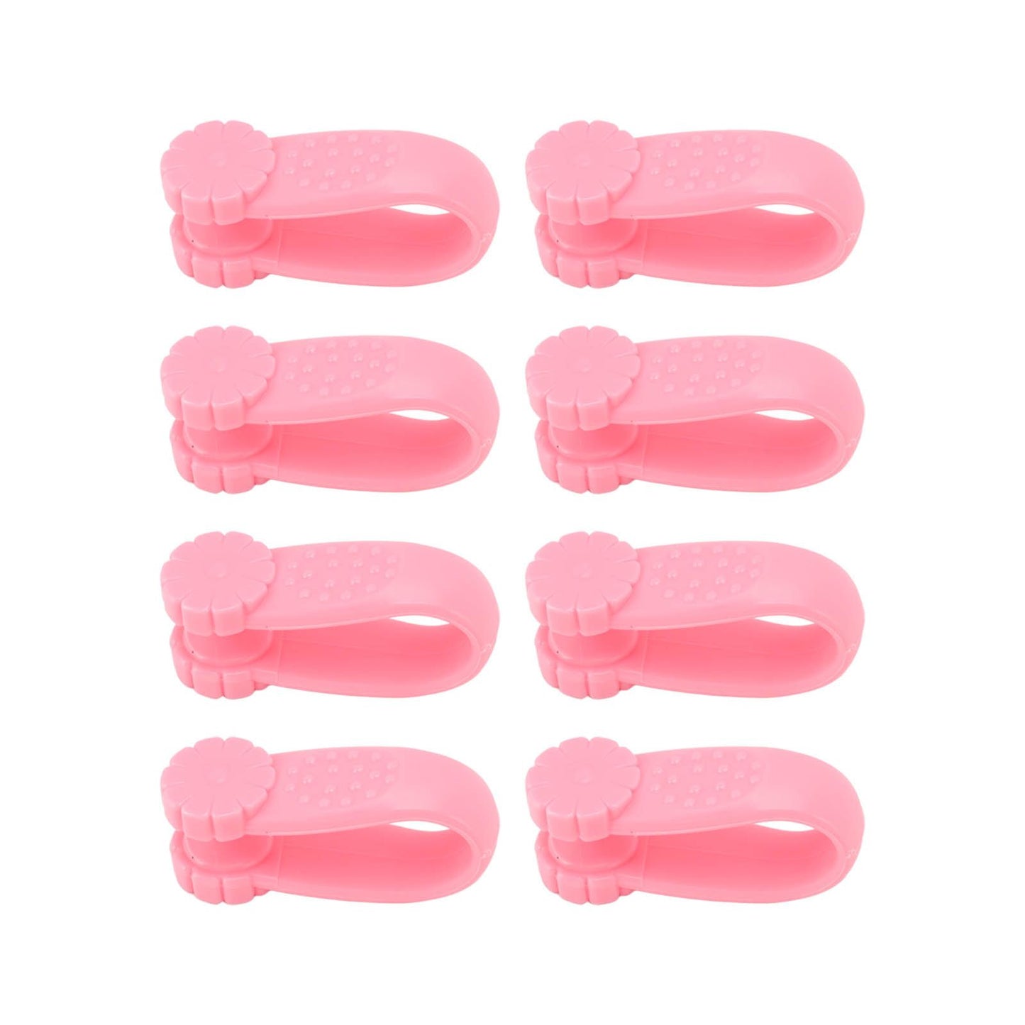 8PCS Hand Pressure Point Tool Plastic Hand Acupressure Clip for Between Thumb and Index Migraine Headache V1294-YM3117220224314-0421