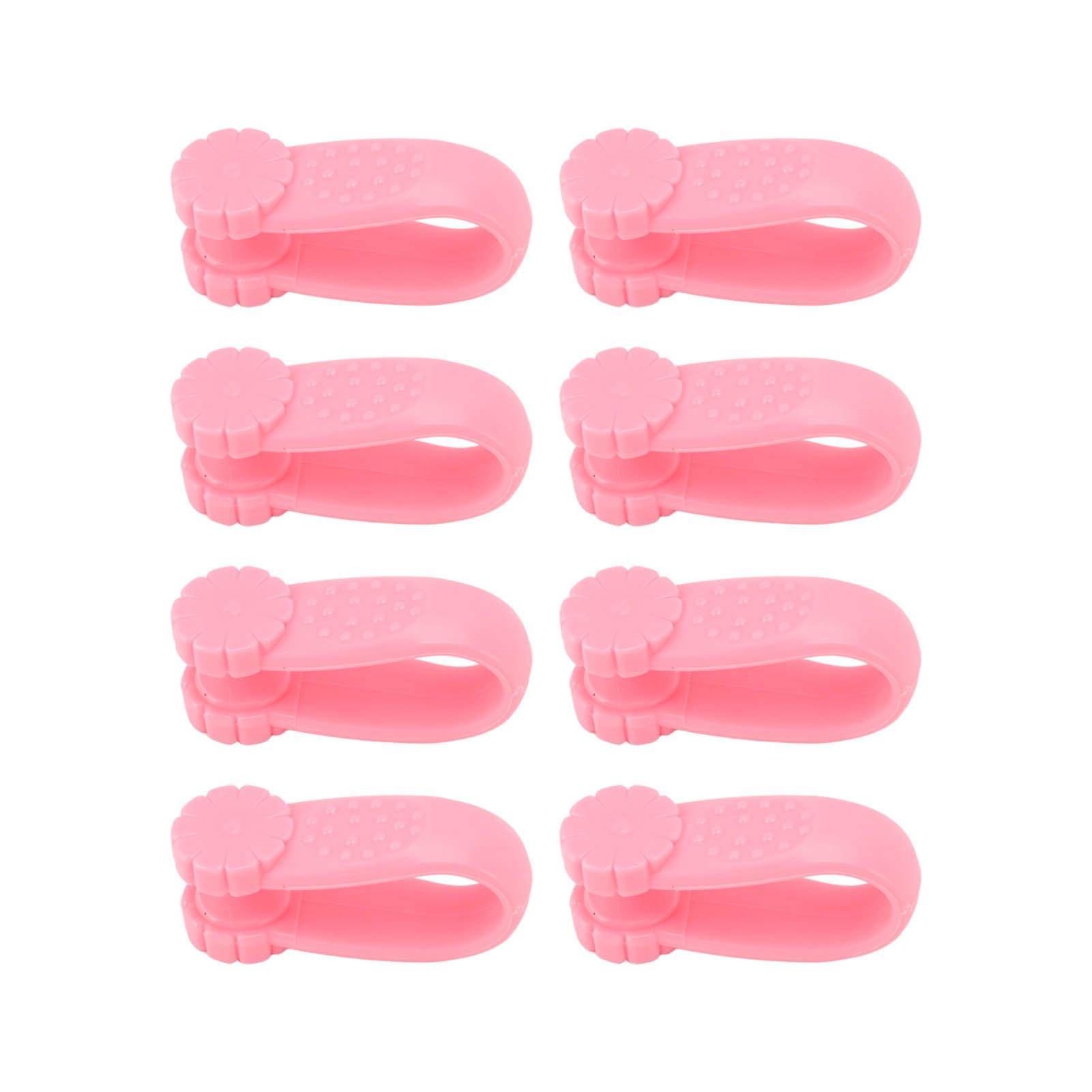 8PCS Hand Pressure Point Tool Plastic Hand Acupressure Clip for Between Thumb and Index Migraine Headache V1294-YM3117220224314-0421