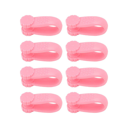 8PCS Hand Pressure Point Tool Plastic Hand Acupressure Clip for Between Thumb and Index Migraine Headache V1294-YM3117220224314-0421