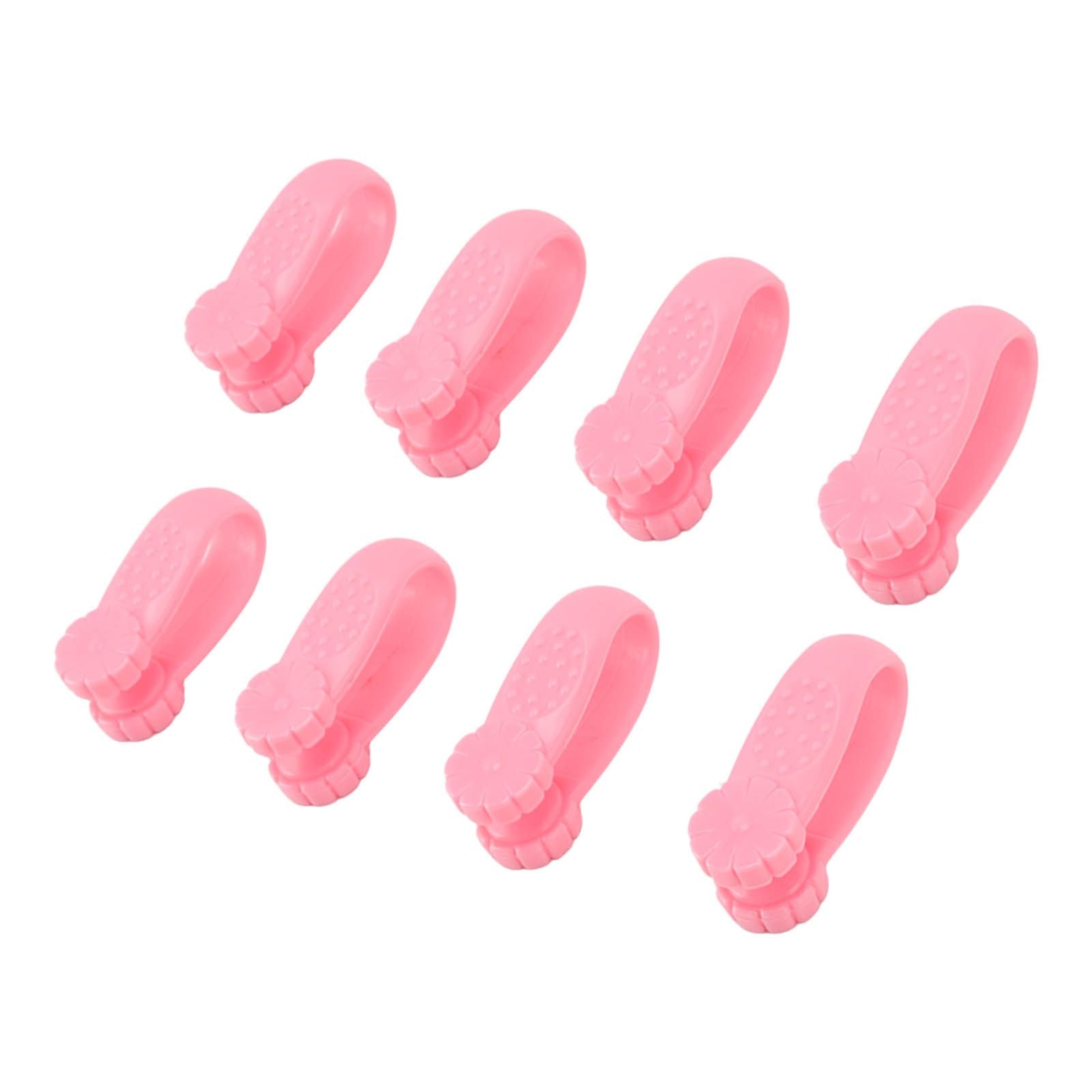 8PCS Hand Pressure Point Tool Plastic Hand Acupressure Clip for Between Thumb and Index Migraine Headache V1294-YM3117220224314-0421