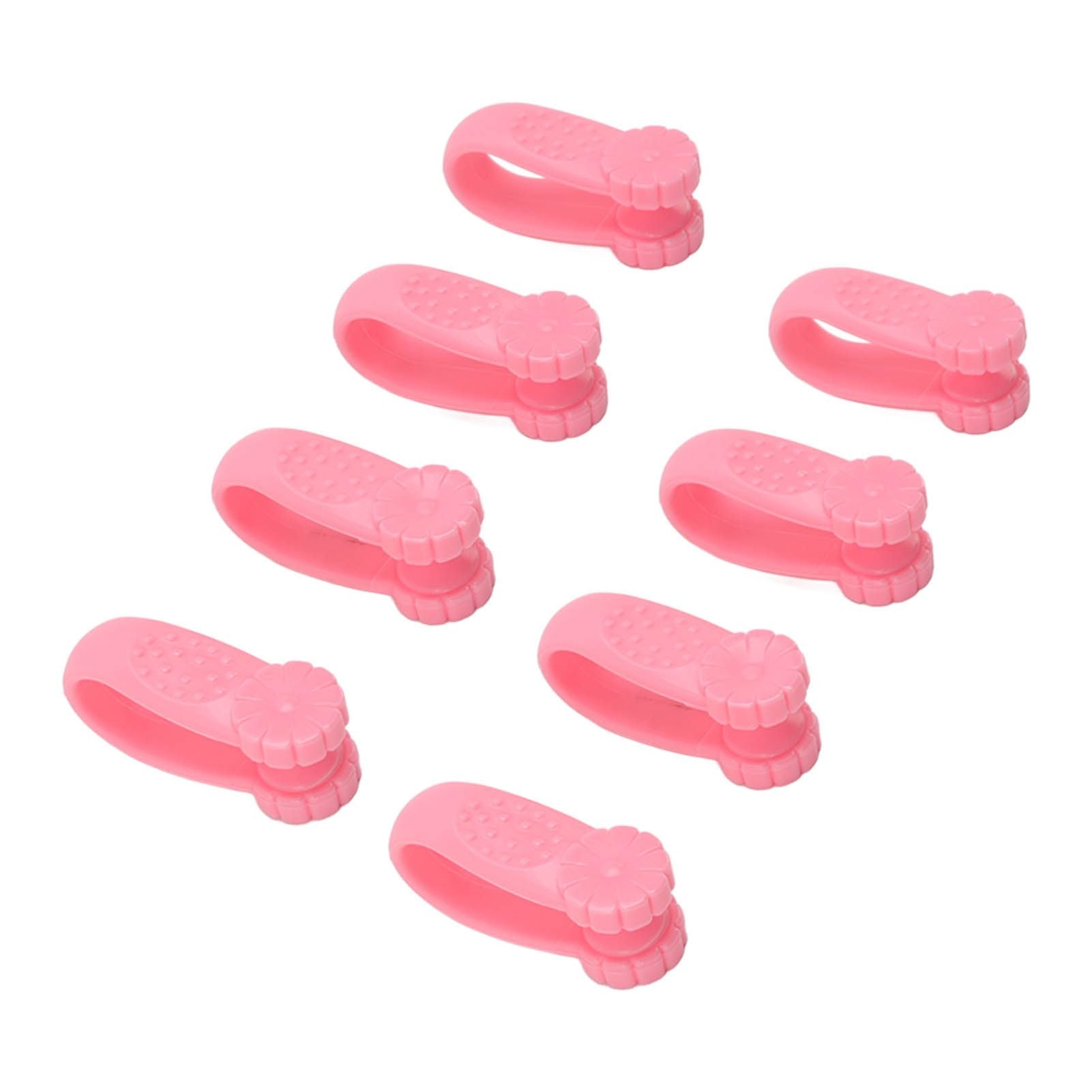 8PCS Hand Pressure Point Tool Plastic Hand Acupressure Clip for Between Thumb and Index Migraine Headache V1294-YM3117220224314-0421