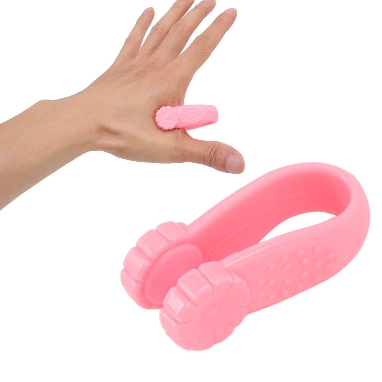 8PCS Hand Pressure Point Tool Plastic Hand Acupressure Clip for Between Thumb and Index Migraine Headache V1294-YM3117220224314-0421
