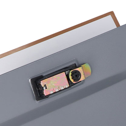 Book Safe Case Simulation Portable Safe Storage Box with Combination Lock for Bank Cards Jewelry Money Brown V1294-YM3117220224611-0421
