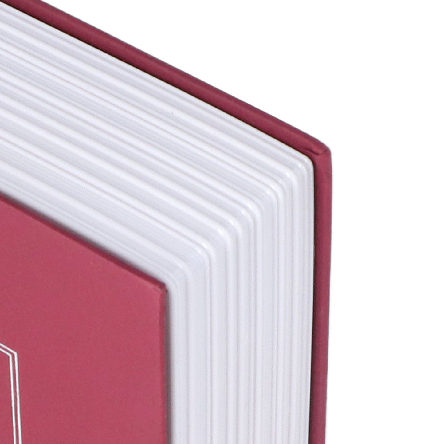 Book Safe Case Simulation Portable Safe Storage Box with Combination Lock for Bank Cards Jewelry Money Red V1294-YM3117220224612-0421