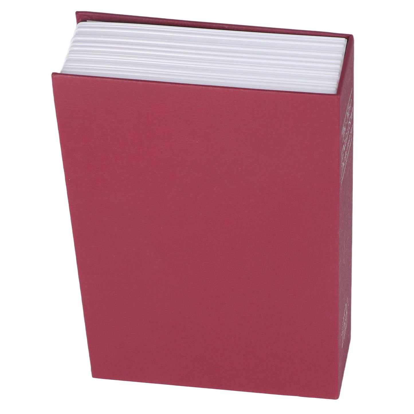 Book Safe Case Simulation Portable Safe Storage Box with Combination Lock for Bank Cards Jewelry Money Red V1294-YM3117220224612-0421