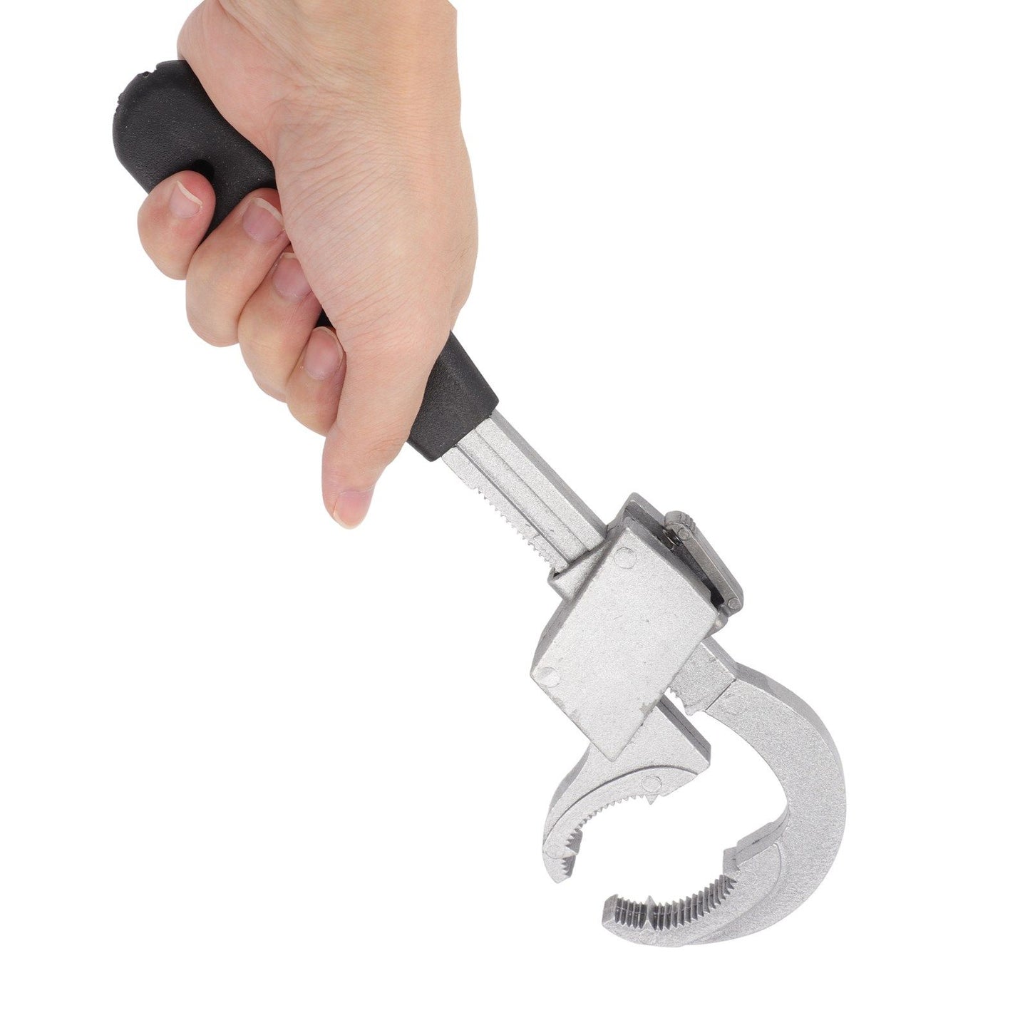 Universal Adjustable Wrench Multifunctional Aluminum Alloy Bathroom Wrench Repair Tool for Sink V1294-YM3117220224811-0421