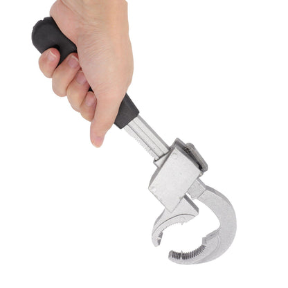 Universal Adjustable Wrench Multifunctional Aluminum Alloy Bathroom Wrench Repair Tool for Sink V1294-YM3117220224811-0421