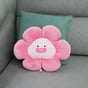 Flower Throw Seating Cushion Multipurpose Padded Soft Cute Flower Nap Throw Pillow for Home Office Peach V1294-YM3117220225411-0421