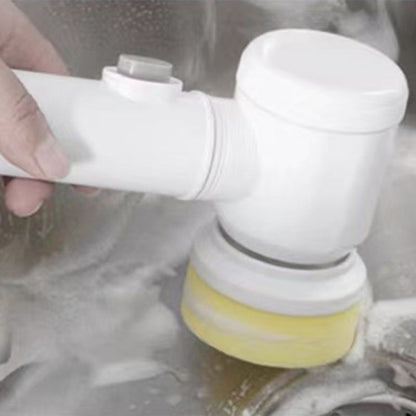 Electric Spin Scrubber Multifunctional Handheld Cordless Scrub Brush with 3 Cleaner Heads for Home Kitchen V1294-YM3117220225812-0421