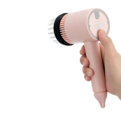 3 Gears Electric Cleaning Brush Cordless Multifunction Plastic with Extended Handle Electric Brush Cleaning V1294-YM3117220226013-0421