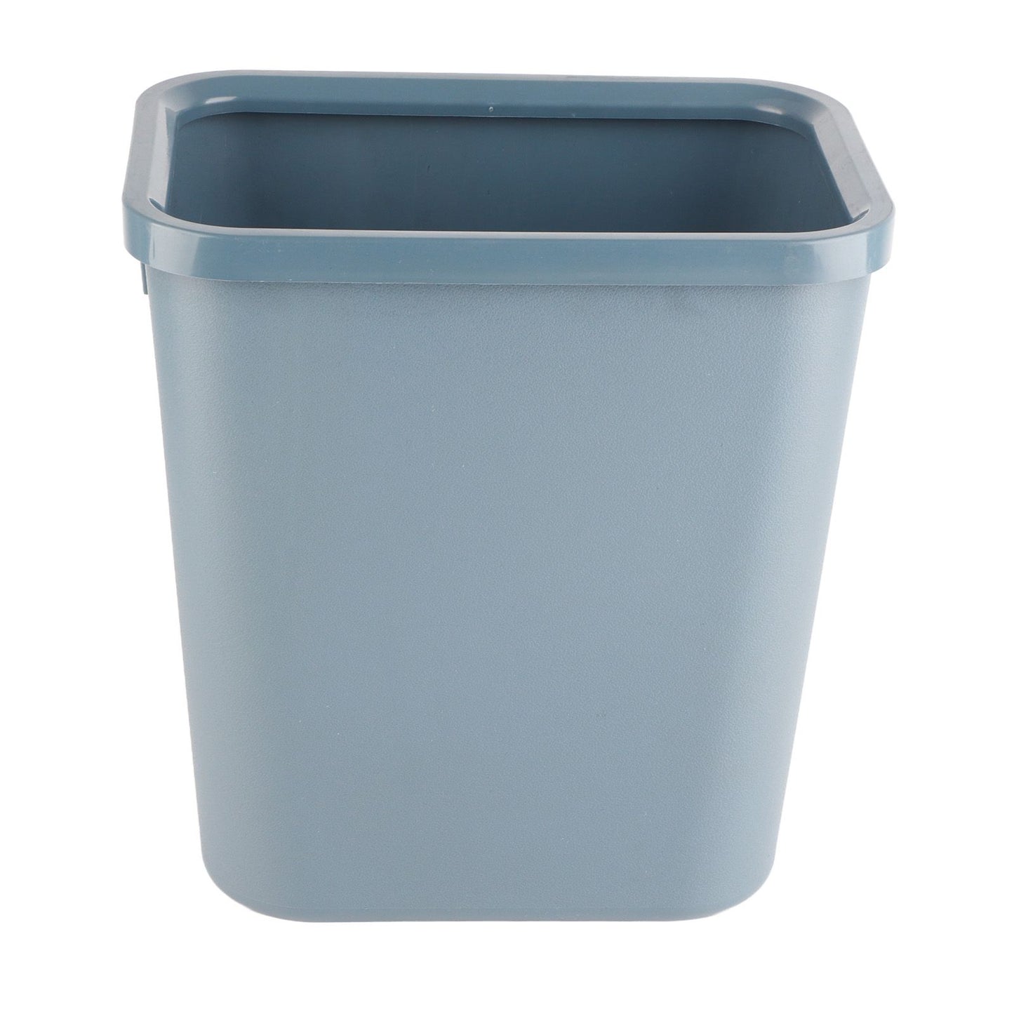 8L Rectangle Waste Bin Thicken Plastic Open Top Trash Can for Kitchen Bathroom Hotel Office Grey V1294-YM3117220226112-0421