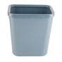 8L Rectangle Waste Bin Thicken Plastic Open Top Trash Can for Kitchen Bathroom Hotel Office Grey V1294-YM3117220226112-0421