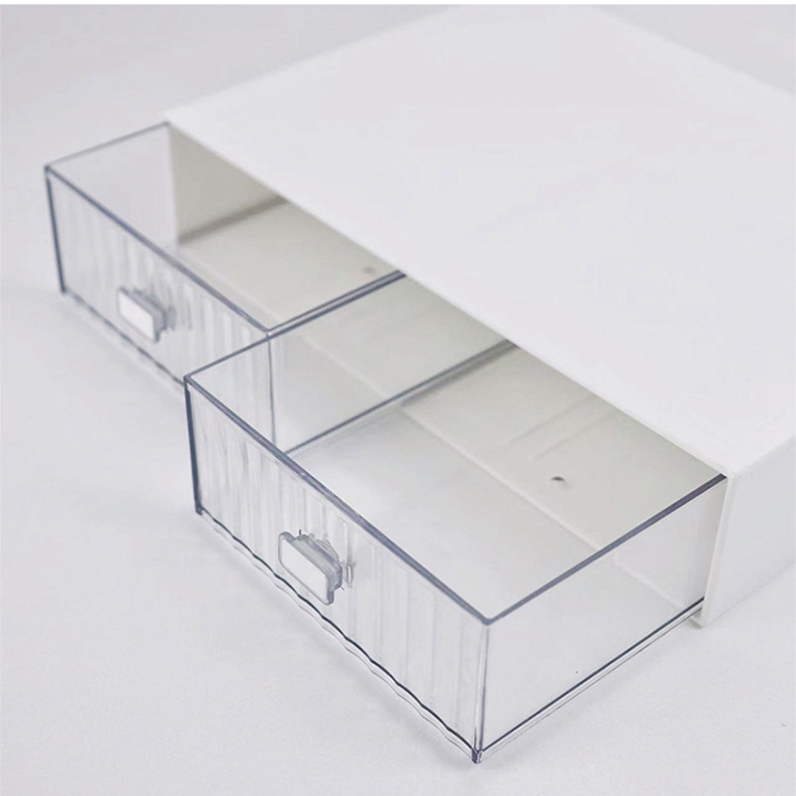 Desktop Drawer Organizer Waterproof Dustproof Plastic DIY Combination Multi Layer Stackable Drawer Storage V1294-YM3117220226411-0421