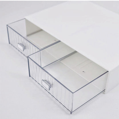 Desktop Drawer Organizer Waterproof Dustproof Plastic DIY Combination Multi Layer Stackable Drawer Storage V1294-YM3117220226411-0421