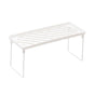 Dormitory Storage Shelf Strong PP Metal Foldable Design Simple Style Desktop Display Shelf for Home Dormitory V1294-YM3117220226711-0421