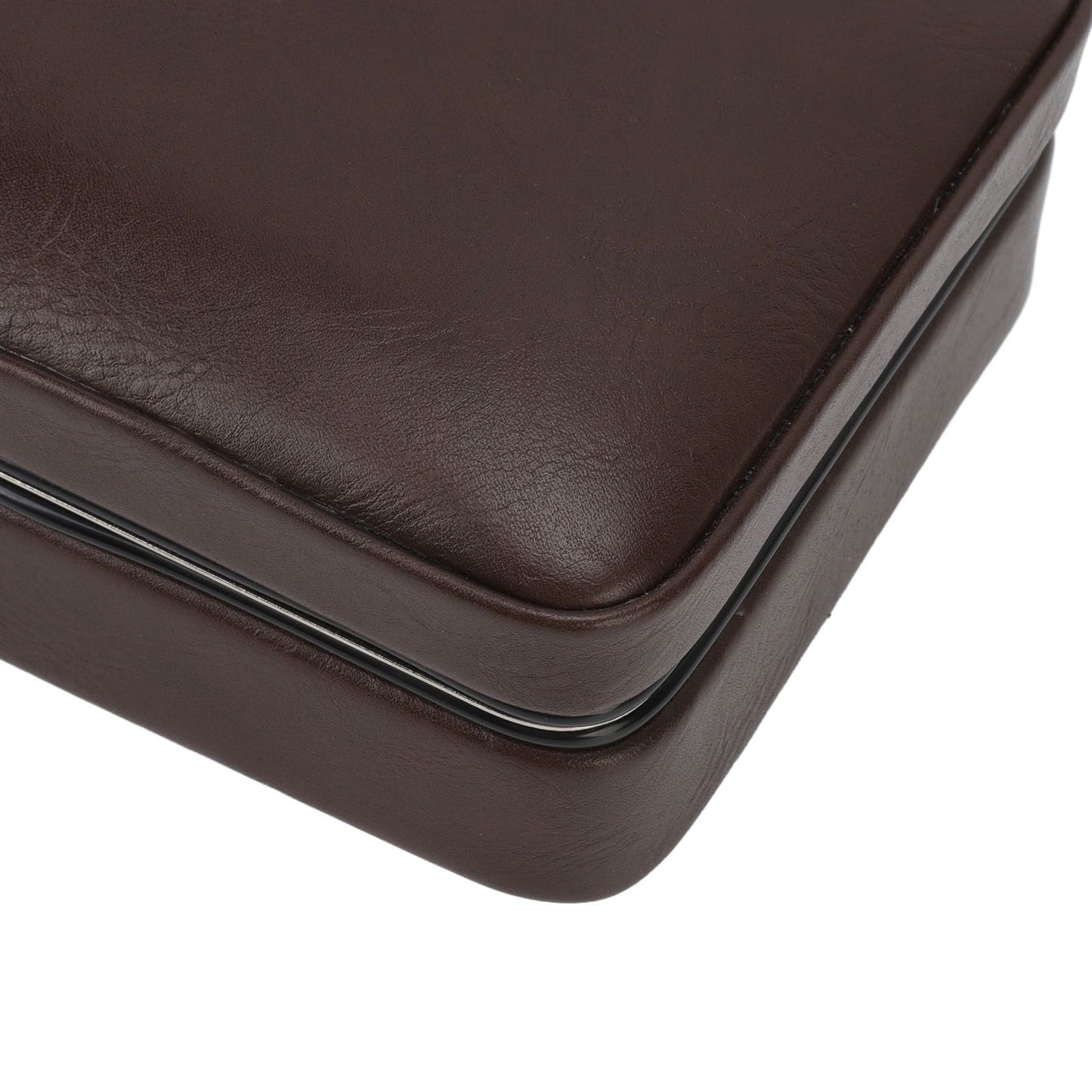 Cigar Holder Case Portable Travel Leather Cigar Humidor Case with Cedarwood Lining for 4 Count Cigars V1294-YM3117220227711-0421