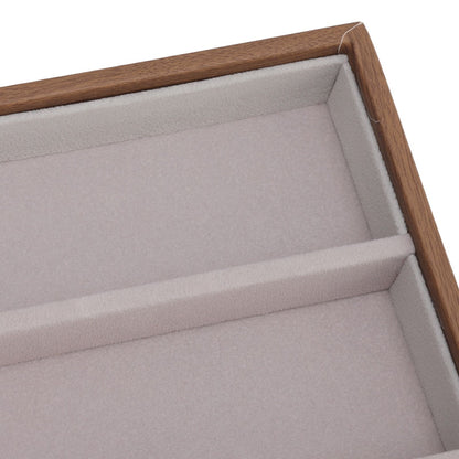 Sunglasses Display Tray PU Wood Grain Sunglasses Storage Case for Home Glasses Store 10 Grids V1294-YM3117220229111-0421