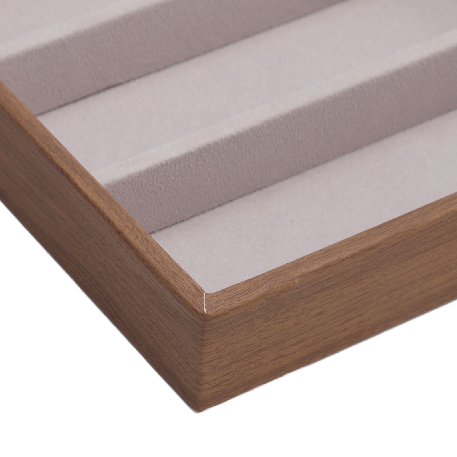 Sunglasses Display Tray PU Wood Grain Sunglasses Storage Case for Home Glasses Store 12 Grids V1294-YM3117220229112-0421