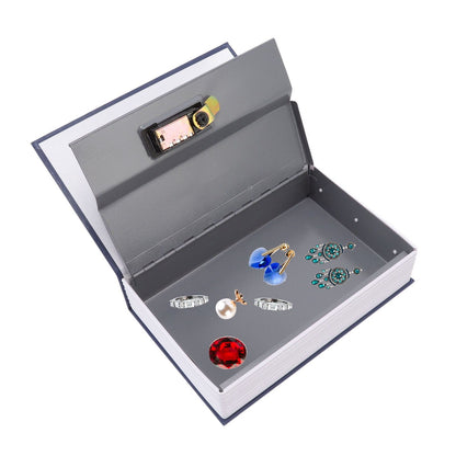 Dictionary Coin Piggy Banks Money Saving Box with Coded Lock Book Shape Secret Birthday Gift For Kids Safe Box V1294-YM3117220229411-0421
