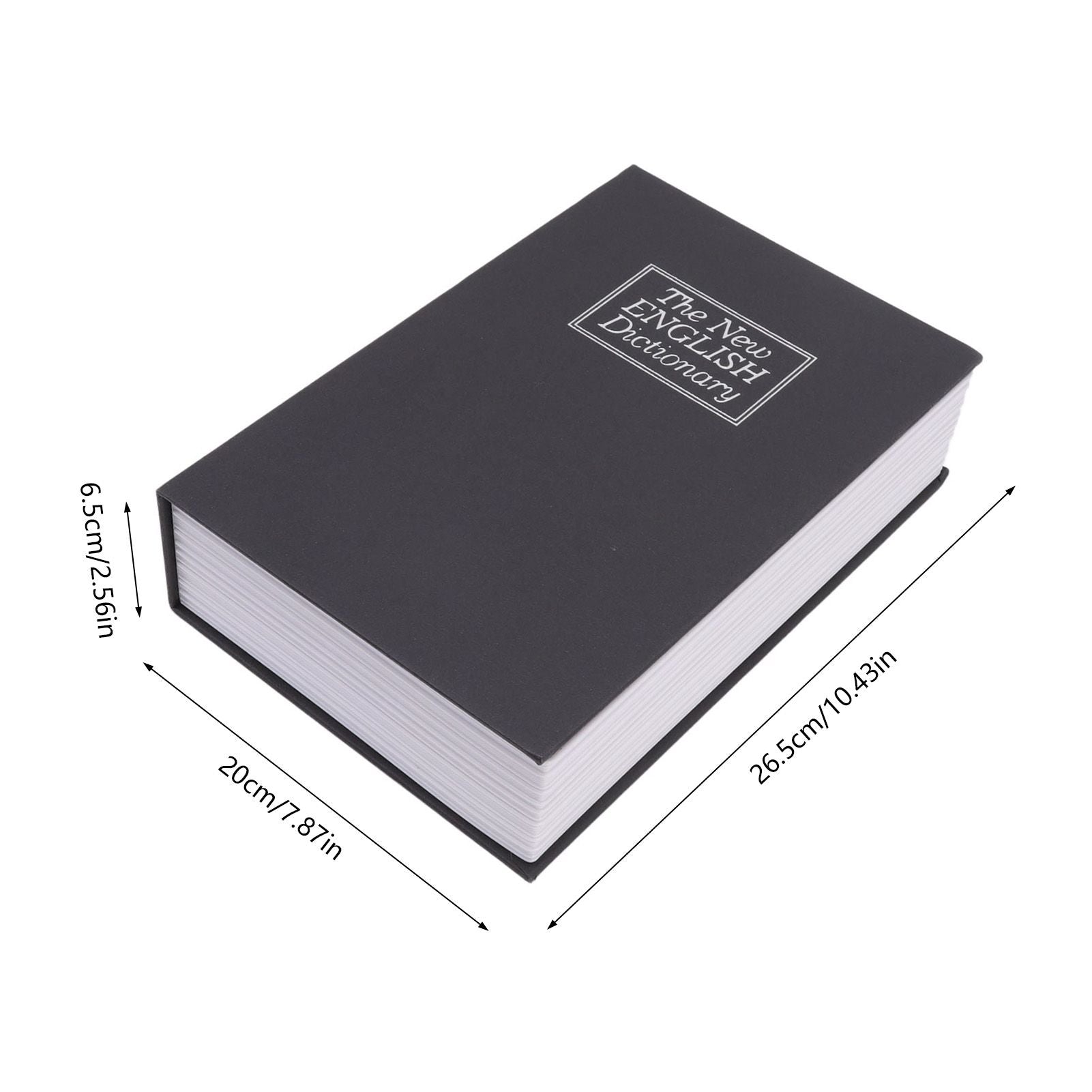 Dictionary Coin Piggy Banks Money Saving Box with Coded Lock Book Shape Secret Birthday Gift for Kids Safe V1294-YM3117220229414-0421