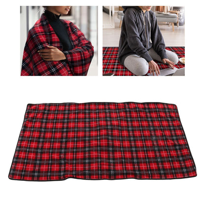 Heated Blanket Throw USB Widen Electric Throw Blanket for Shoulder Knee Fast Warming Up V1294-YM3117220229511-0421