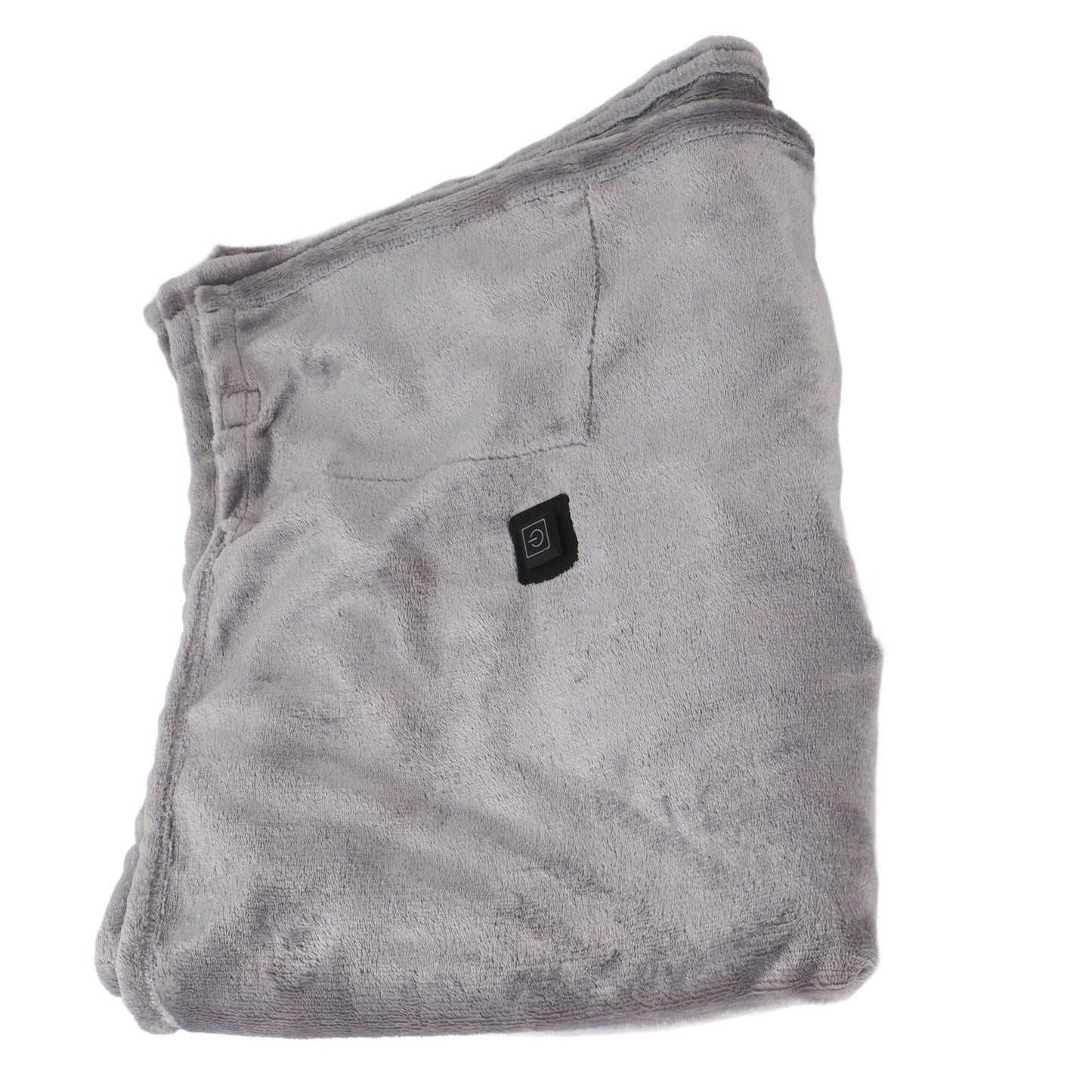 USB Heated Warm Shawl Lightweight Coral Flannel Electric Shoulder Blanket for Winter Light Gray V1294-YM3117220229711-0421
