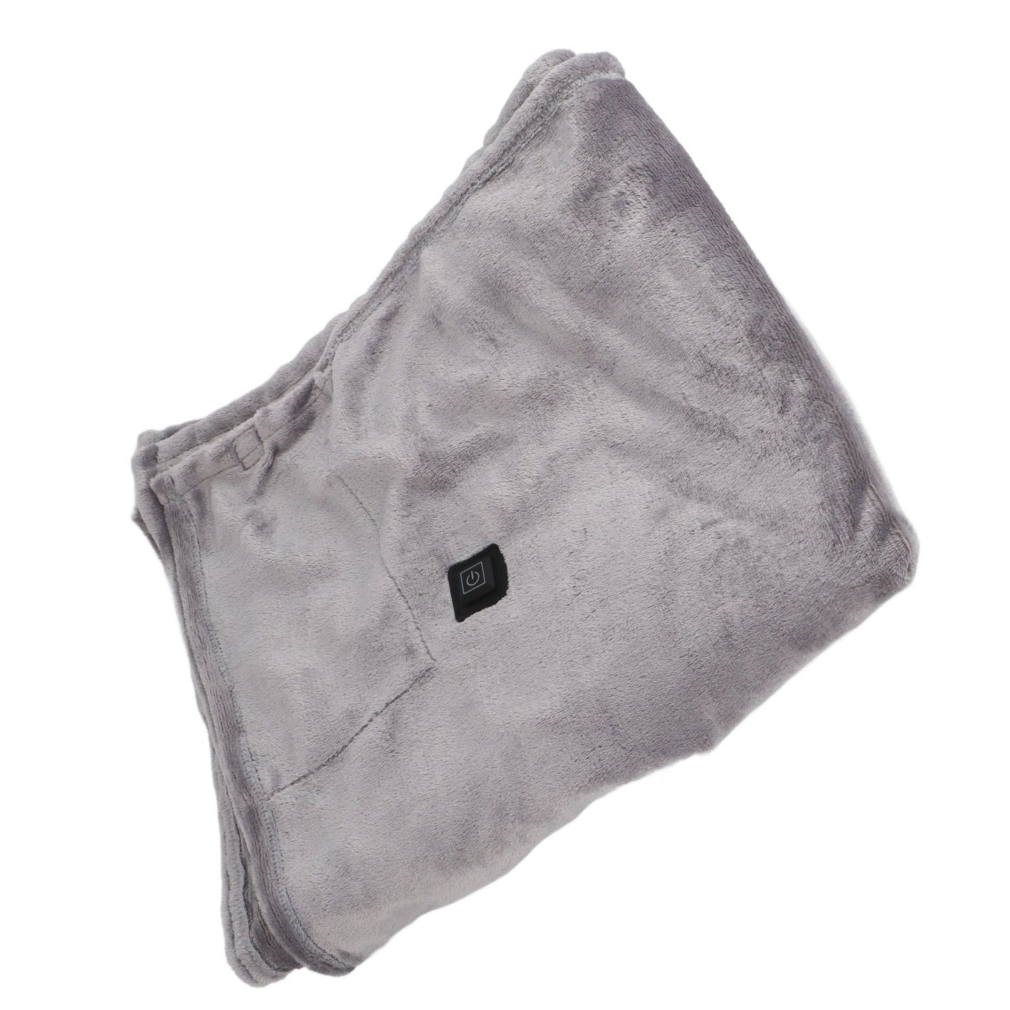 USB Heated Warm Shawl Lightweight Coral Flannel Electric Shoulder Blanket for Winter Light Gray V1294-YM3117220229711-0421