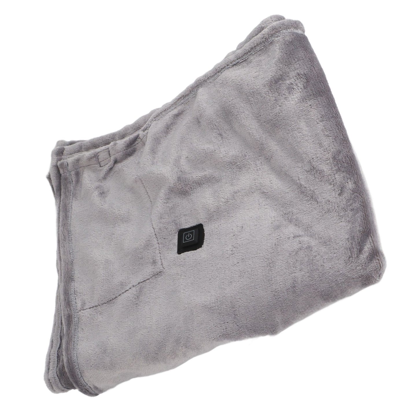 USB Heated Warm Shawl Lightweight Coral Flannel Electric Shoulder Blanket for Winter Light Gray V1294-YM3117220229711-0421