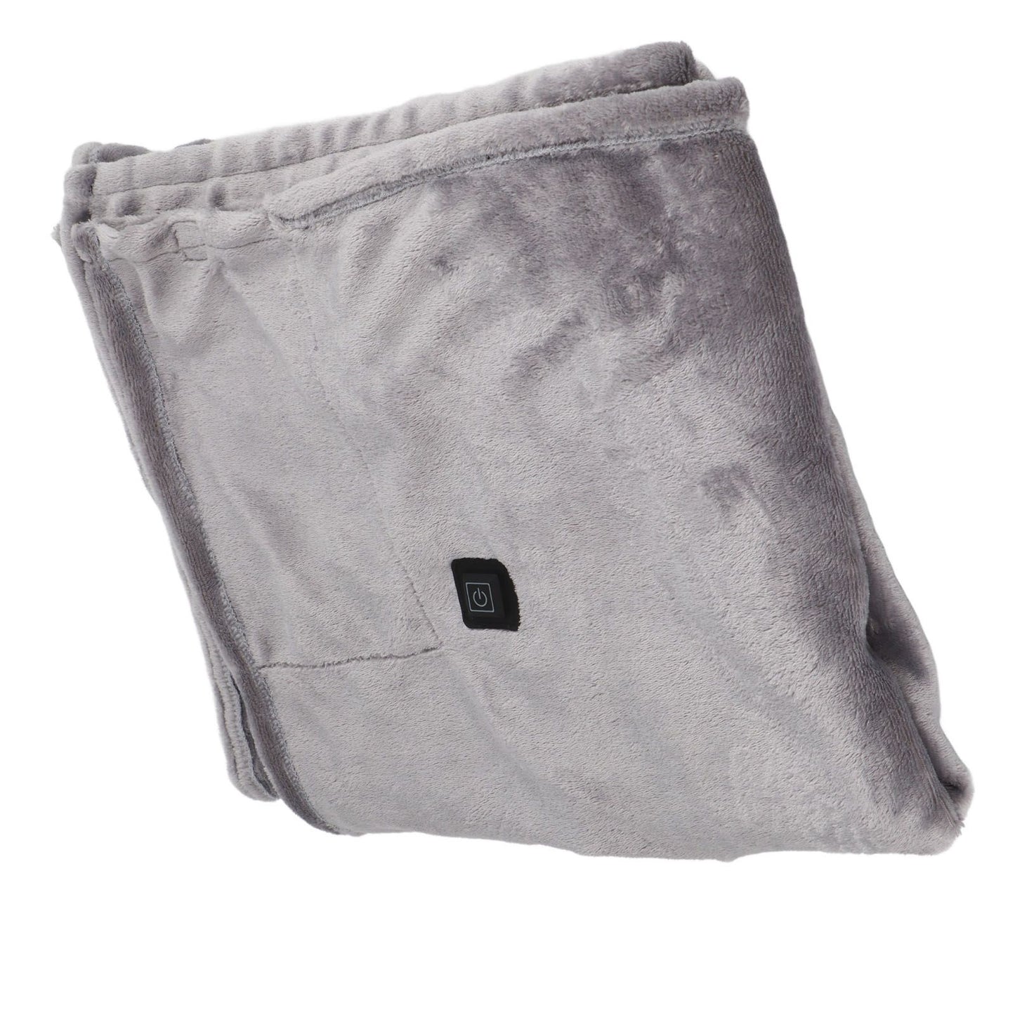 USB Heated Warm Shawl Lightweight Coral Flannel Electric Shoulder Blanket for Winter Light Gray V1294-YM3117220229711-0421
