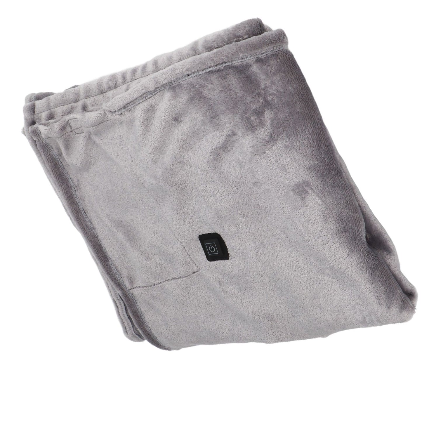 USB Heated Warm Shawl Lightweight Coral Flannel Electric Shoulder Blanket for Winter Light Gray V1294-YM3117220229711-0421