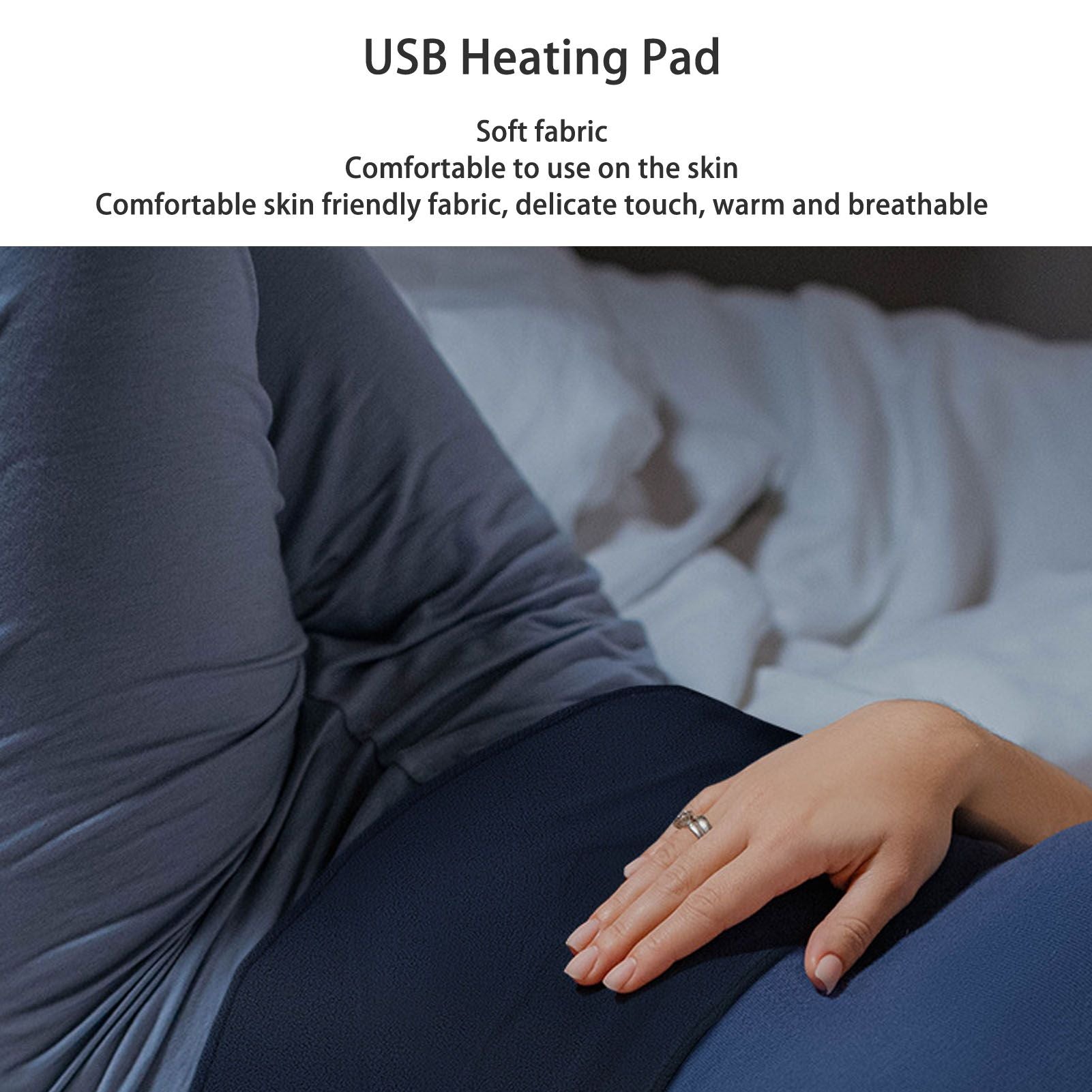 Portable USB Heating Pad Shoulder Neck Leg Waist Heating Pads with Multi Level Temperature Adjustment Timing V1294-YM3117220229811-0421