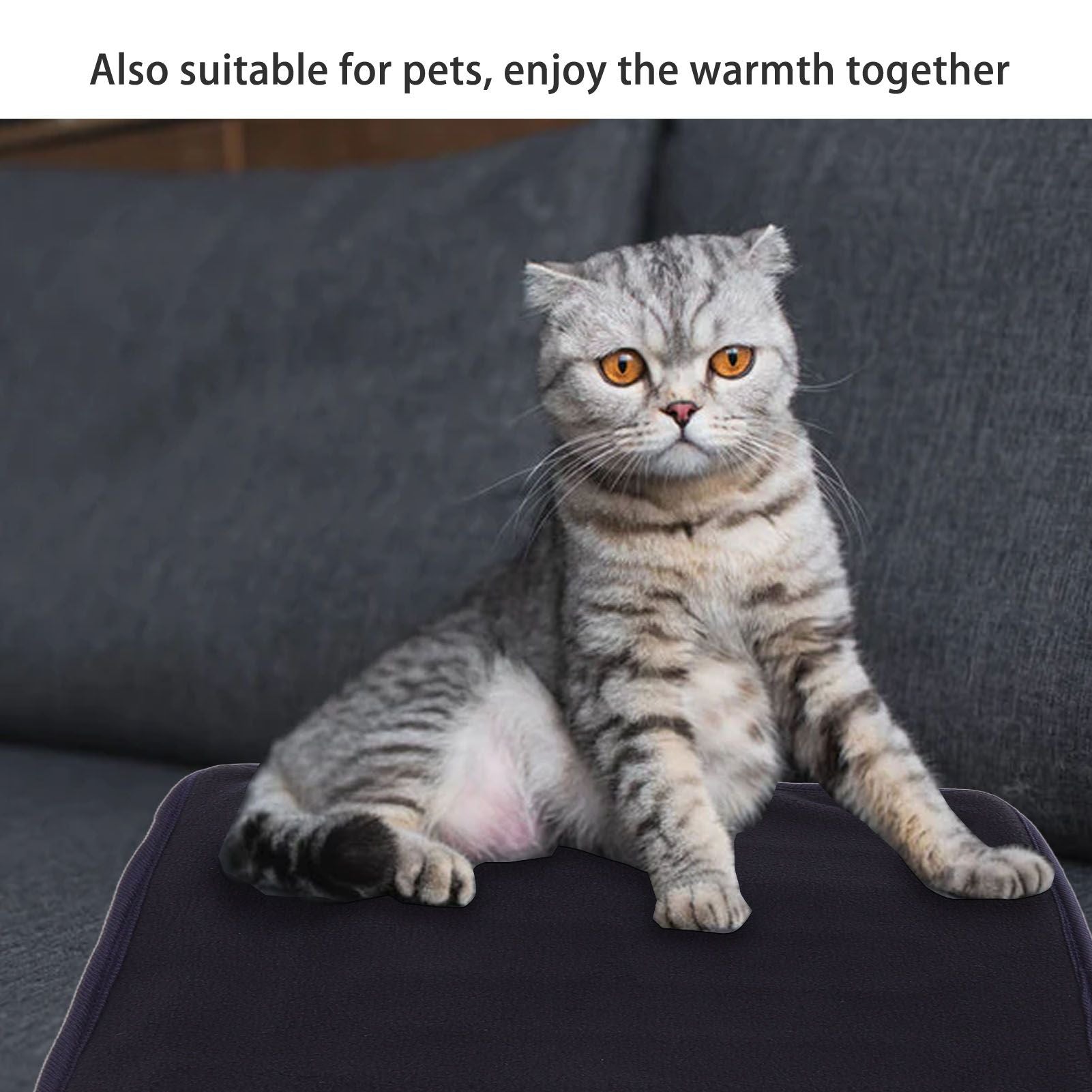 Portable USB Heating Pad Shoulder Neck Leg Waist Heating Pads with Multi Level Temperature Adjustment Timing V1294-YM3117220229811-0421