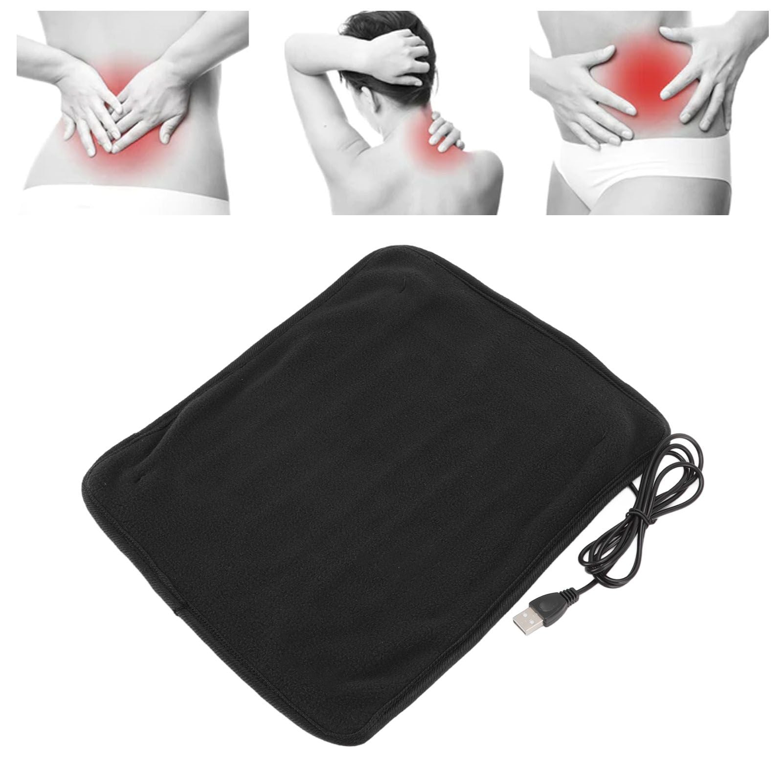 Portable USB Heating Pad Shoulder Neck Leg Waist Heating Pads with Multi Level Temperature Adjustment Timing V1294-YM3117220229813-0421