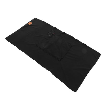 USB Warm Shawl 3 Level Temperature Adjustment Electric Throw Blanket for Shoulder Neck Legs Waist Black V1294-YM3117220230611-0421