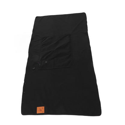USB Warm Shawl 3 Level Temperature Adjustment Electric Throw Blanket for Shoulder Neck Legs Waist Black V1294-YM3117220230611-0421