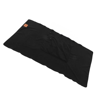 USB Warm Shawl 3 Level Temperature Adjustment Electric Throw Blanket for Shoulder Neck Legs Waist Black V1294-YM3117220230611-0421