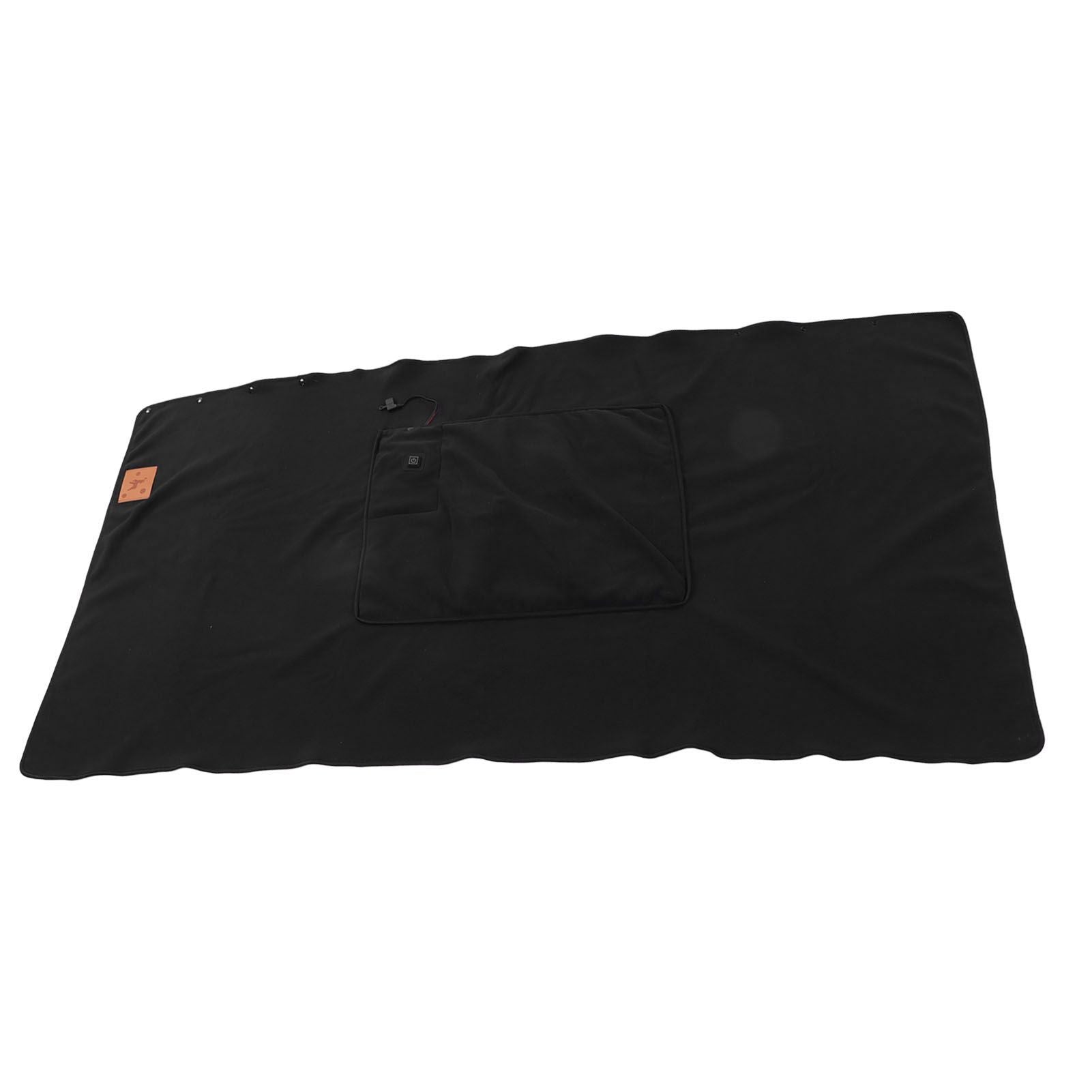 USB Warm Shawl 3 Level Temperature Adjustment Electric Throw Blanket for Shoulder Neck Legs Waist Black V1294-YM3117220230611-0421