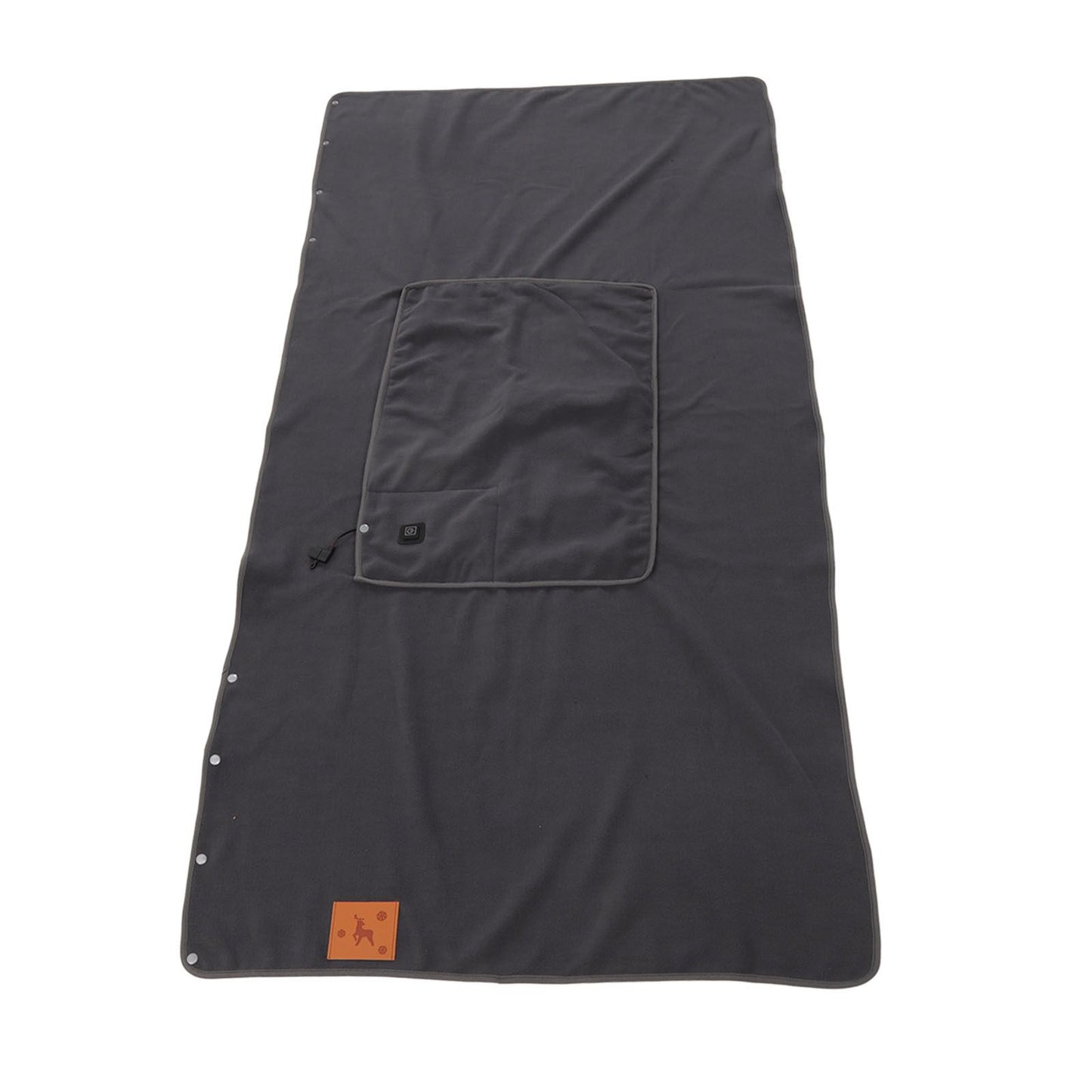 USB Warm Shawl 3 Level Temperature Adjustment Electric Throw Blanket for Shoulder Neck Legs Waist Grey V1294-YM3117220230612-0421
