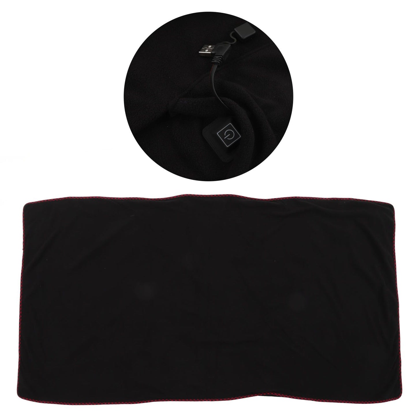 Electric Heating Blanket Fast Heating USB Electric Throw Blanket with Larger Heating Area for Students Office V1294-YM3117220231511-0421