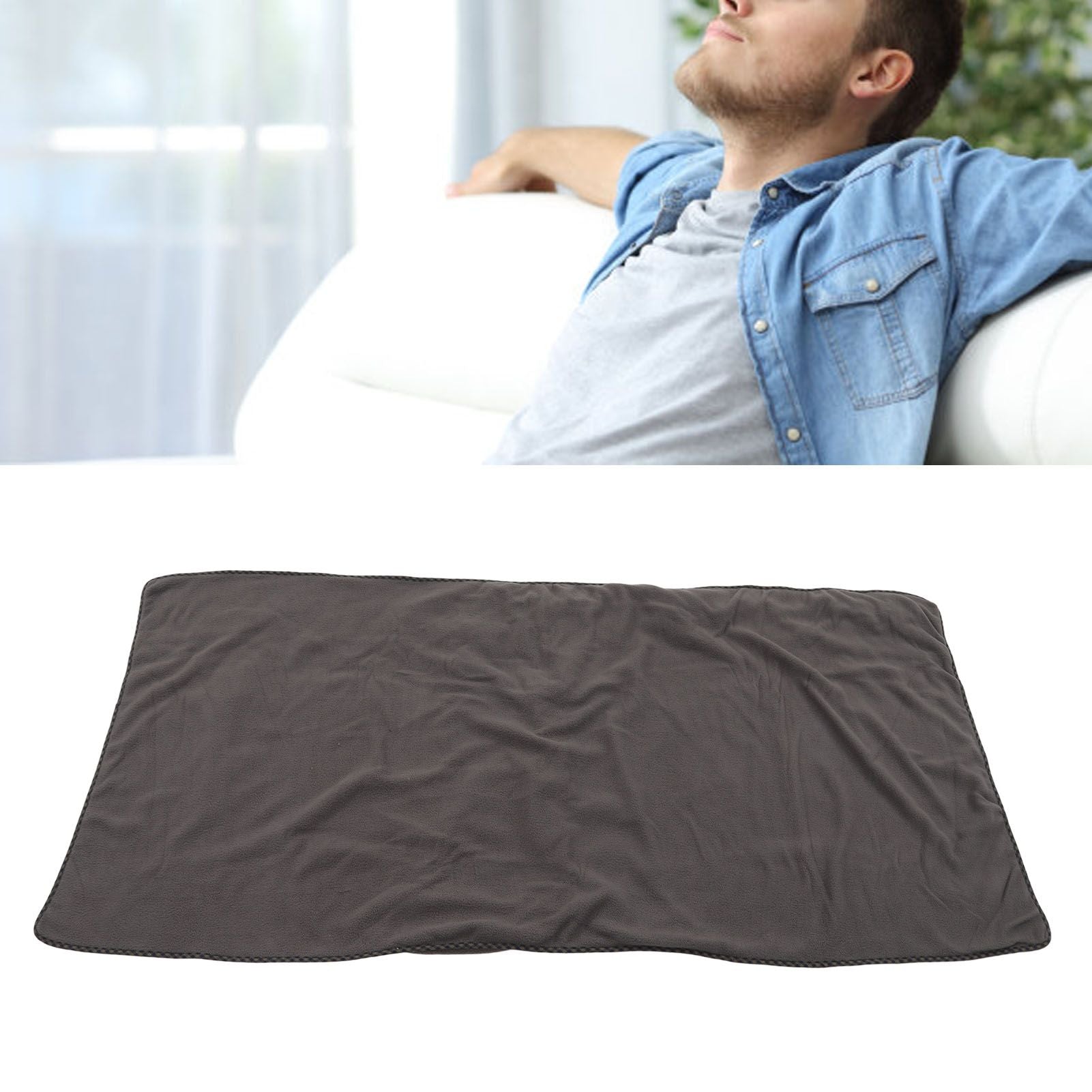Electric Heating Blanket Fast Heating USB Electric Throw Blanket with Larger Heating Area for Students Office V1294-YM3117220231512-0421