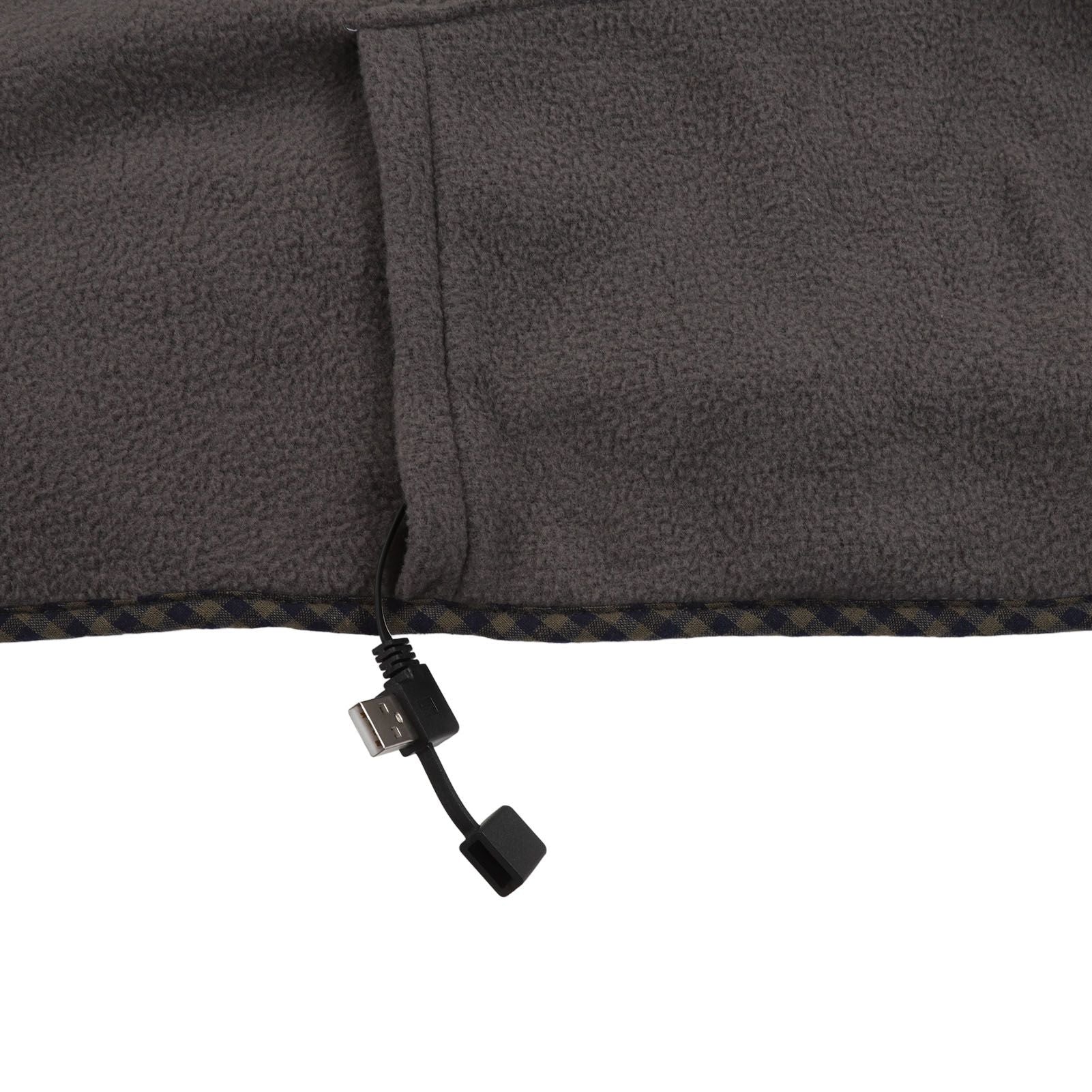 Electric Heating Blanket Fast Heating USB Electric Throw Blanket with Larger Heating Area for Students Office V1294-YM3117220231512-0421