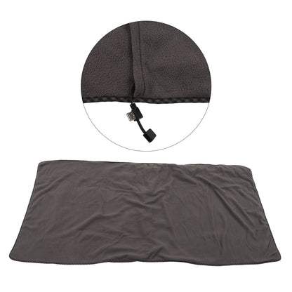 Electric Heating Blanket Fast Heating USB Electric Throw Blanket with Larger Heating Area for Students Office V1294-YM3117220231512-0421