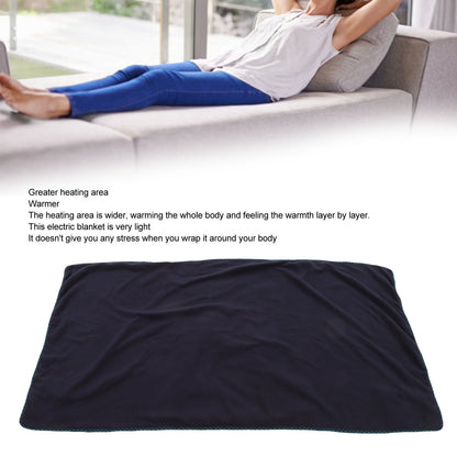 Electric Heating Blanket Fast Heating USB Electric Throw Blanket with Larger Heating Area for Students Office V1294-YM3117220231513-0421