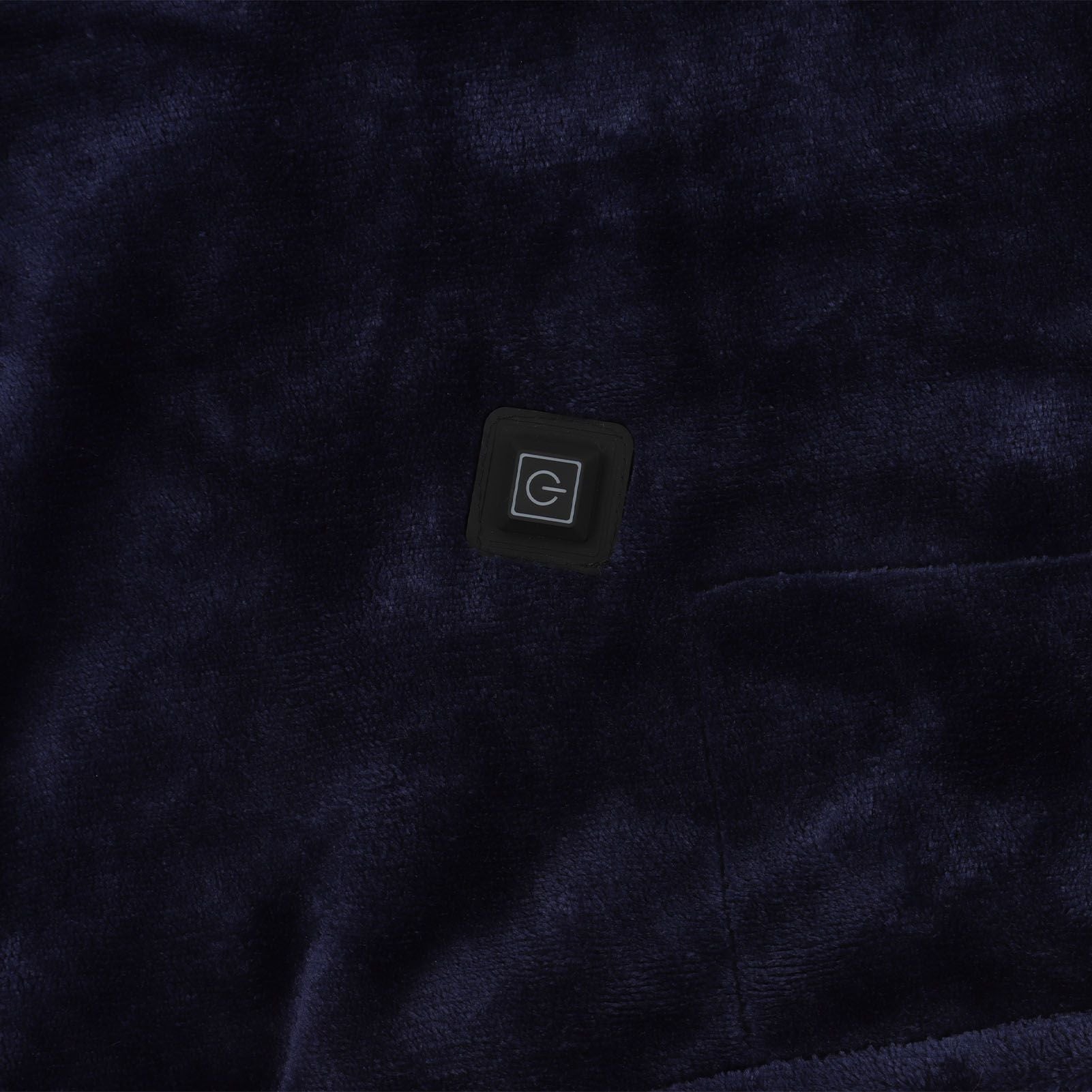 USB Heating Blanket Thermal Electric Heated Shawl Blanket Temperature Controlled Blanket Royalblue V1294-YM3117220231712-0421