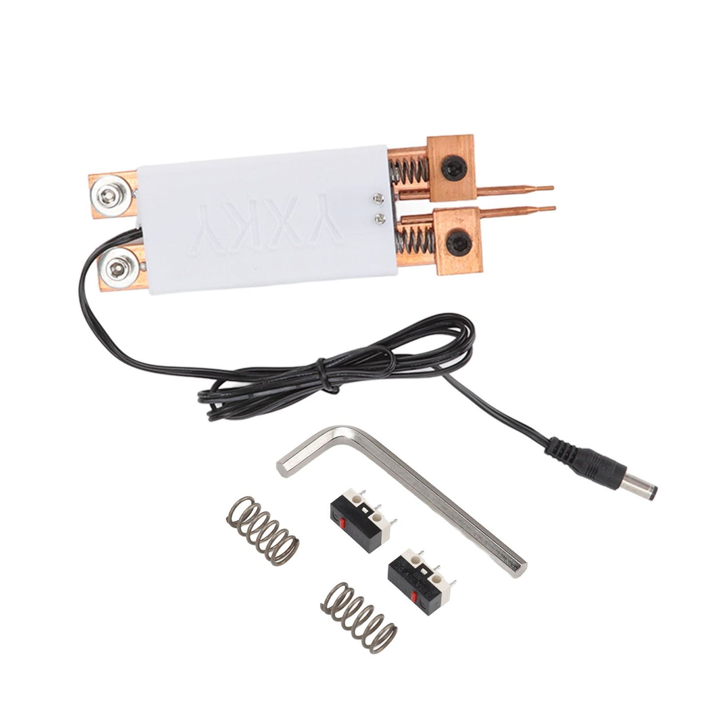 18650 Battery Spot Welding Pen Mini Spot Welder Automatic Trigger Integrated Handheld Spot Welding Pen White V1294-YM3117220231912-0421