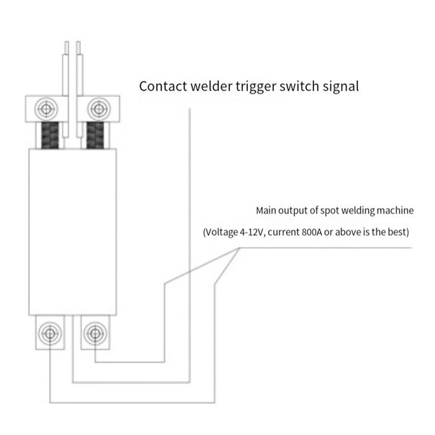 18650 Battery Spot Welding Pen Mini Spot Welder Automatic Trigger Integrated Handheld Spot Welding Pen White V1294-YM3117220231912-0421