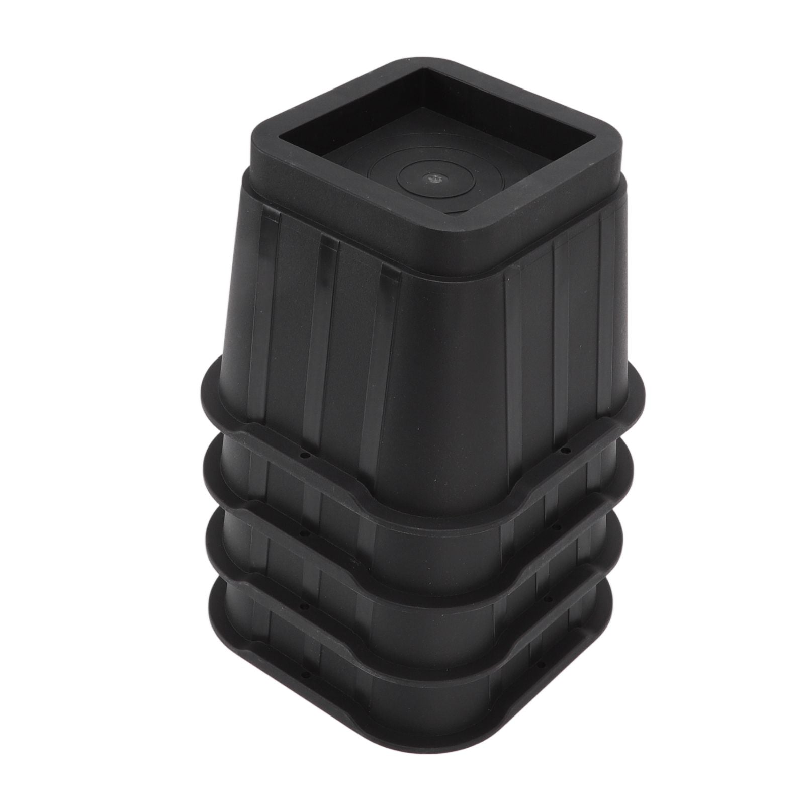 4 Sets Furniture Risers Rubber Antislip 4 Inch Bed Risers for Storage Desk Sofa Chair Washing Machine V1294-YM3117220232311-0421